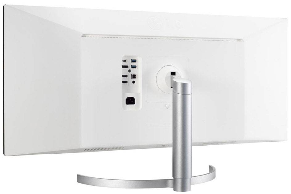 LG Electronics LG 34WK95U-W 86,36cm 34Zoll LFT CSM LCD-Monitor EEK G (A - G) 86.4 cm (34 Zoll) 5120 x 2160 Pixel 21:9 5 ms Audio-Line-in