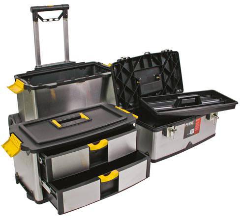 Velleman OTBA4 OTBA4 Trolley-Koffer unbestückt (B x H x T) 570 x 354 x 830mm