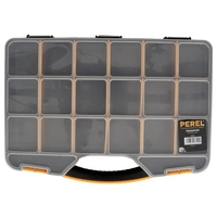 Velleman OMR18 Sortimentskasten (L x B x H) 415 x 286 x 61 mm Anzahl Fächer: 18 Inhalt 1 St. Velleman OMR18 Sortimentskasten (L x B x H) 415 x 286 x 61 mm Anzahl Fächer: 18 Inhalt 1 St.