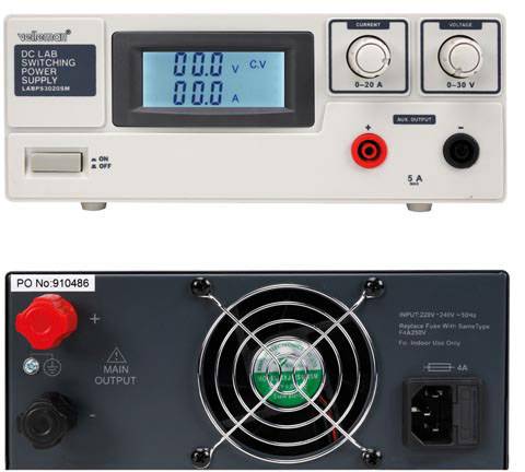 Velleman LABPS3020SM Labornetzgerät, einstellbar 0 - 30 V 0 - 20 A 840 W Anzahl Ausgänge 1 x