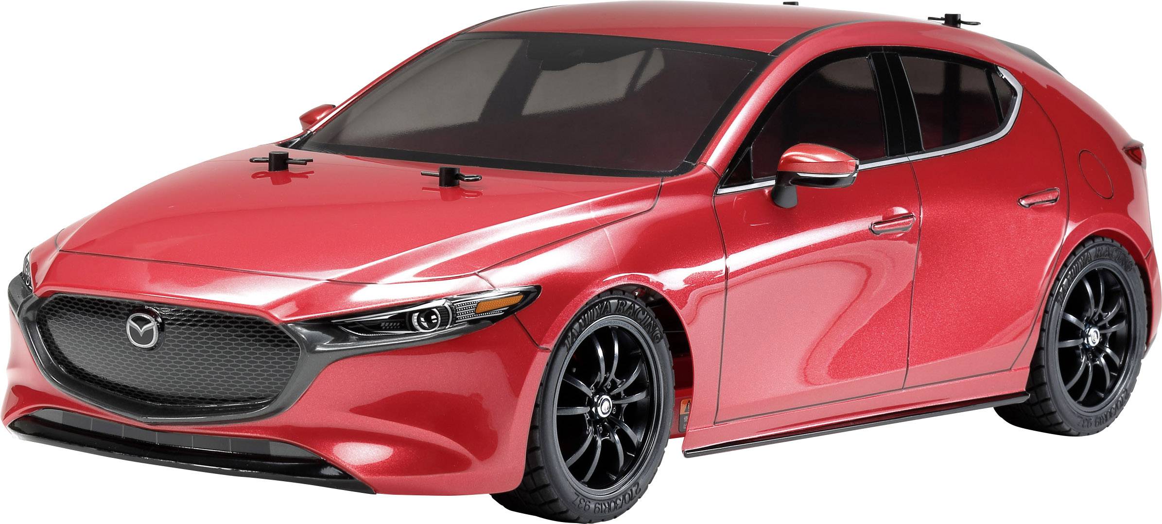 Tamiya TT-02 Mazda 3 Brushed 1:10 RC Modellauto Elektro Straßenmodell Allradantrieb (4WD) Bausatz