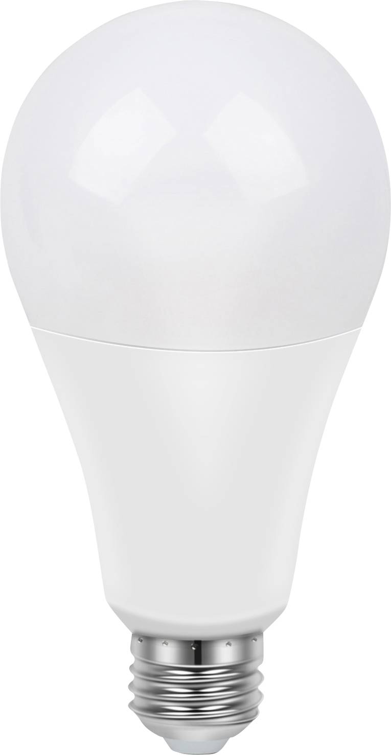 Basetech BT-2159323 LED E27 Glühlampenform 19W = 120W Warmweiß (Ø x L) 80mm x 155mm dimmbar 2St.
