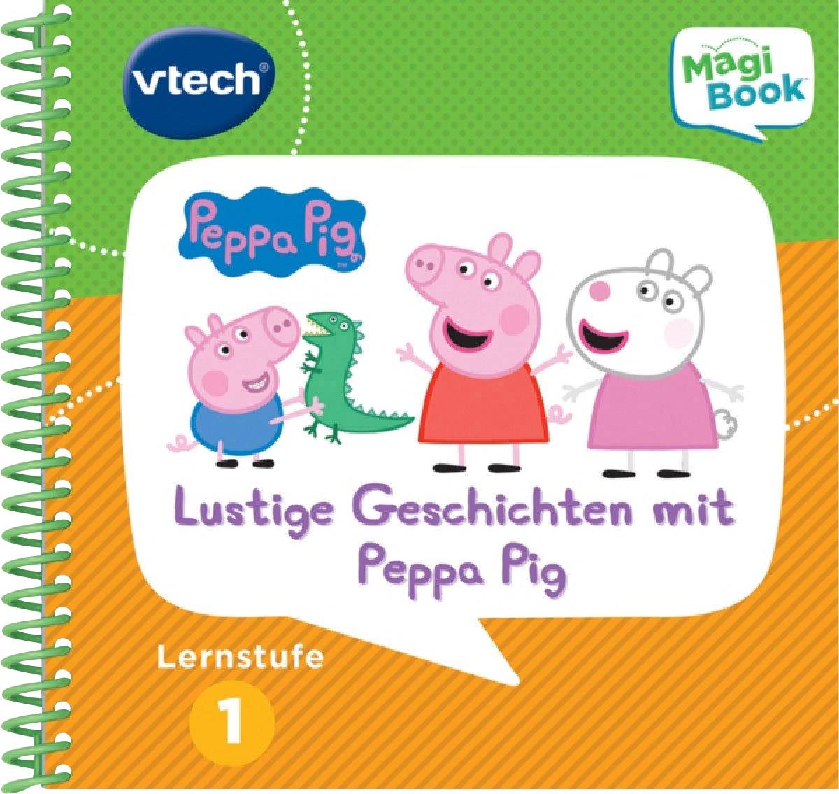 Vtech Lernstufe 1 - Lustige Geschichten mit Peppa Pig