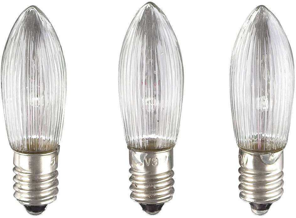 Hellum 910131 Ersatzlampe 3 St. E10 5 V Warmweiß