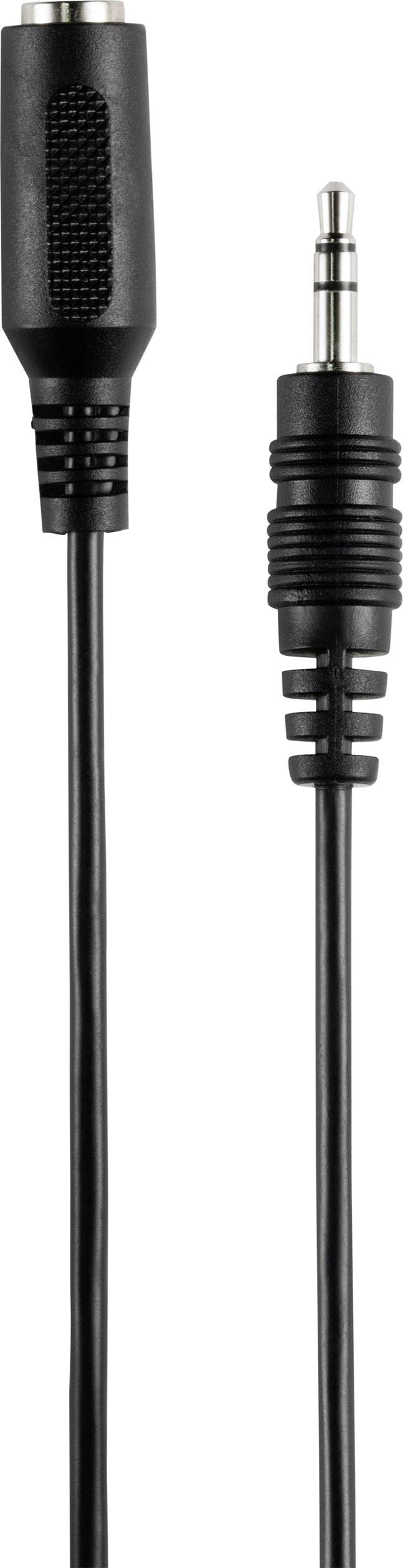 SpeaKa Professional Audio, 2.0 (3.5 mm Klinke) Extender (Verlängerung) über 2-Draht