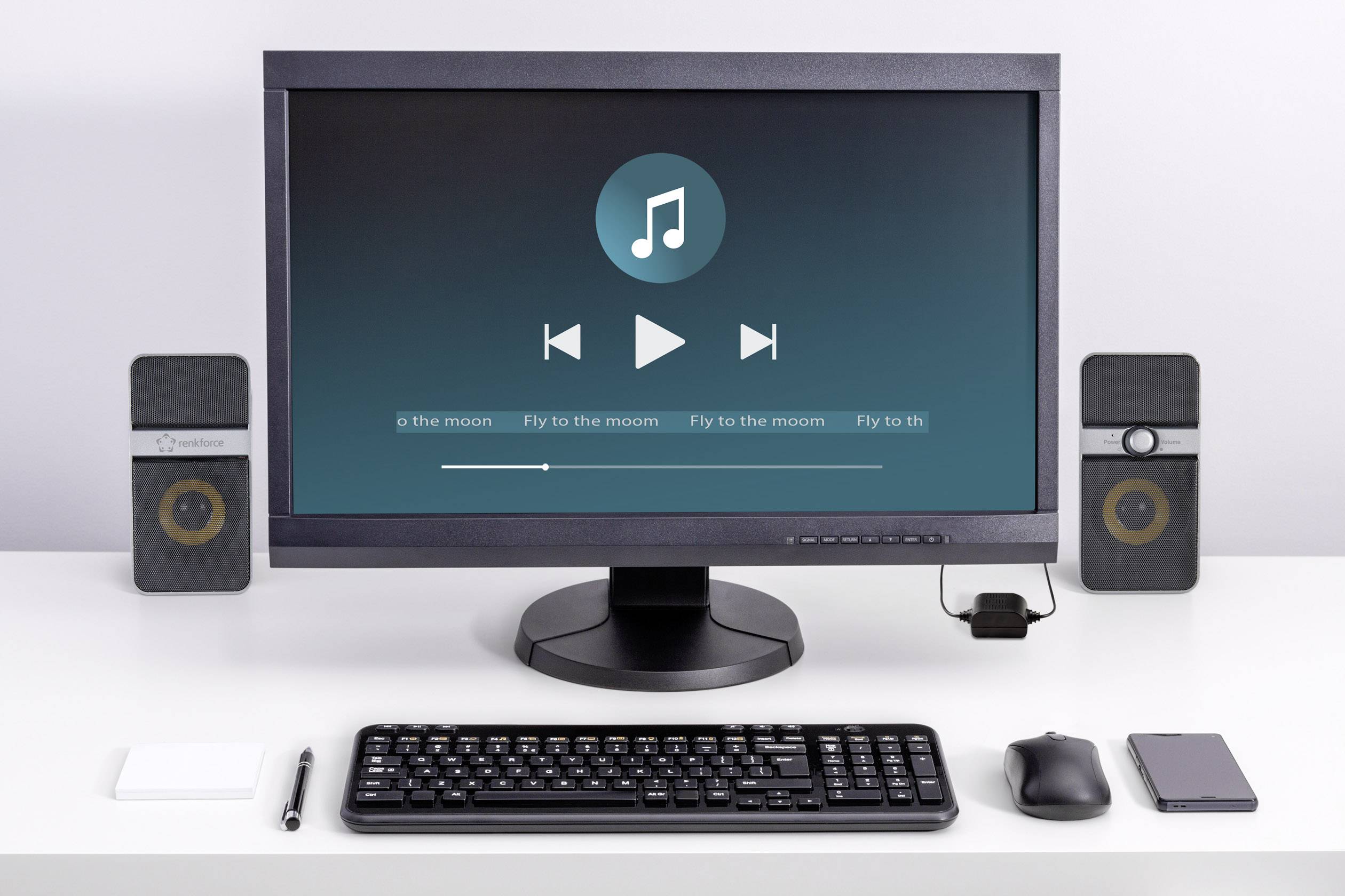 SpeaKa Professional Audio, 2.0 (3.5 mm Klinke) Extender (Verlängerung) über 2-Draht