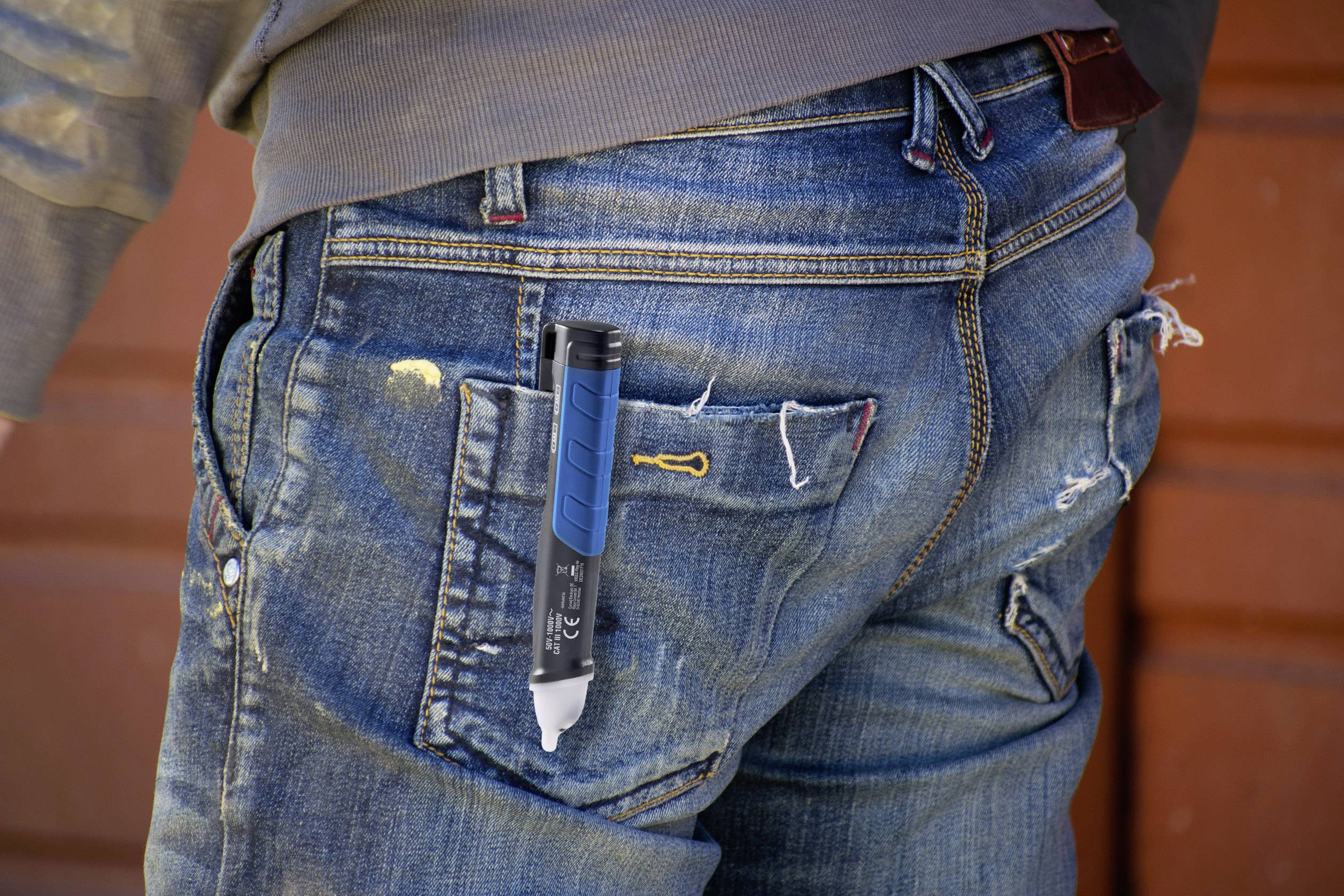 Basetech VT-01 Berührungsloser Spannungsprüfer CAT III 1000 V LED