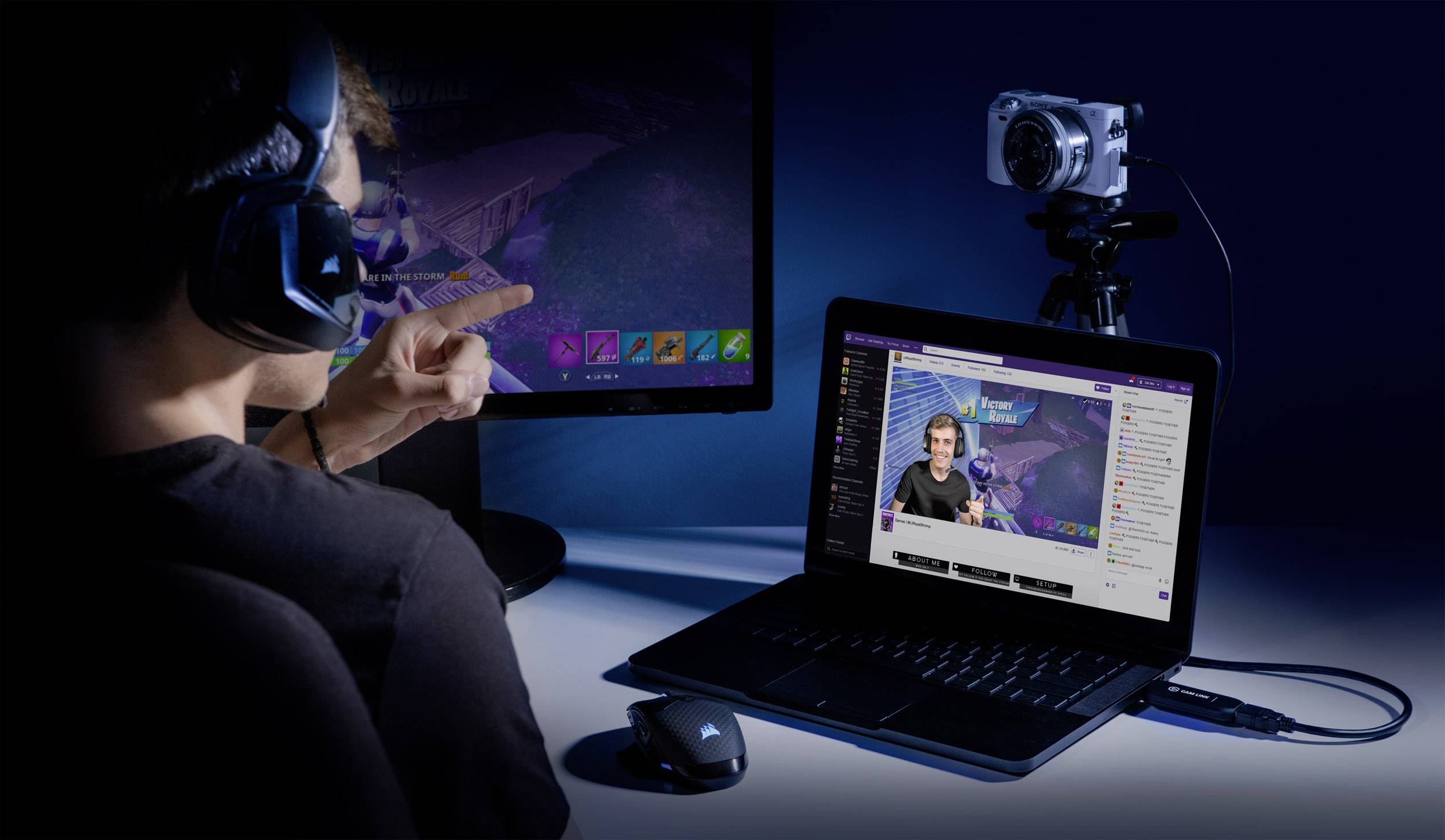 Elgato Cam Link 4k HDMI 10GAM9901 Streaming Stick