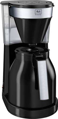 Melitta 1023-08 Kaffeemaschine Schwarz, Edelstahl Fassungsvermögen Tassen=8 Isolierkanne