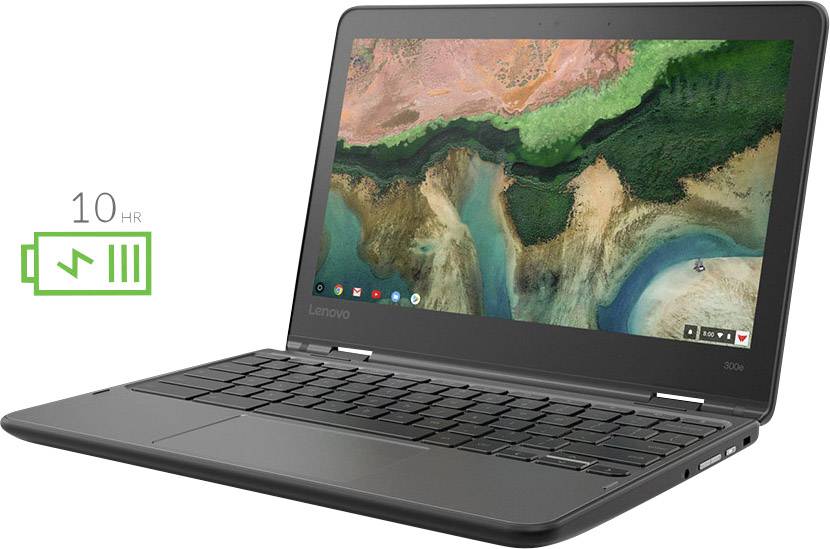 Lenovo 300e 29.5cm (11.6 Zoll) Chromebook MediaTek MTK 8173C 4GB 32GB eMMC Google Chrome OS Schwarz