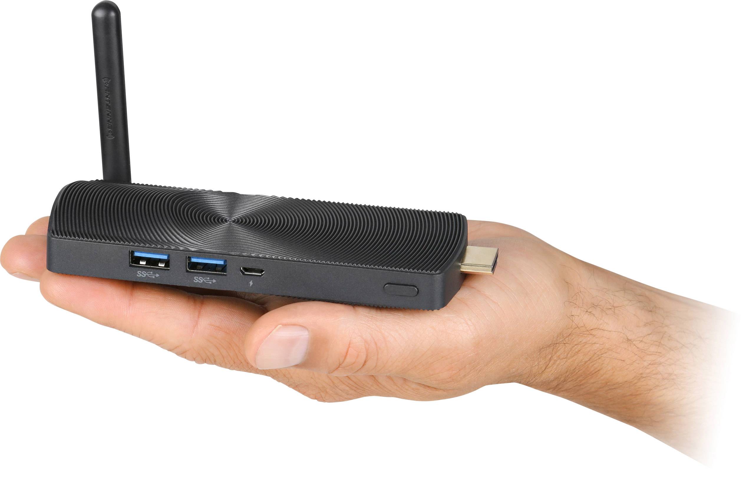 CSL Computer PC on a Stick Ultra HD v2 Mini PC Intel Celeron J4105 (4 x 1.5GHz / max. 2.5GHz) 4GB RAM 64GB eMMC Win 10 Pro