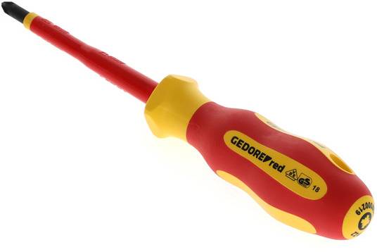 Gedore RED R39300219 3301407 VDE Kreuzschlitz-Schraubendreher