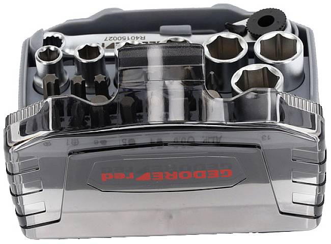 Gedore RED R49005023 Steckschlüssel-Bit-Einsatz 23teilig 3300026