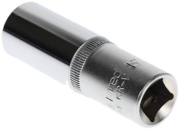 Gedore red Steckschlüsseleinsatz - Antriebsvierkant 1/2 '' - Abtrieb 6-kant - Schlüsselweite 17 mm - Einsatz-Ø 24,2 mm - Einsatz-Ø 23 mm - Preis
