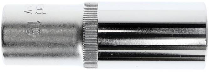 Gedore red Steckschlüsseleinsatz - Antriebsvierkant 1/2 '' - Abtrieb 6-kant - Schlüsselweite 19 mm - Einsatz-Ø 27 mm - Einsatz-Ø 24 mm - Preis per