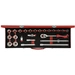 Gedore RED R69004024 Steckschlüsseleinsatz-Set 24teilig 3300006 Gedore RED R69004024 Steckschlüsseleinsatz-Set 24teilig 3300006