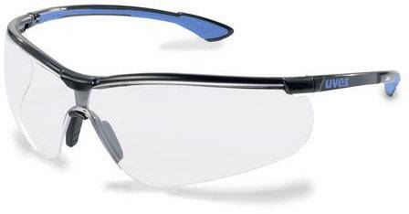 uvex sportstyle 9193 Schutzbrille inkl. UV-Schutz Schwarz, Blau