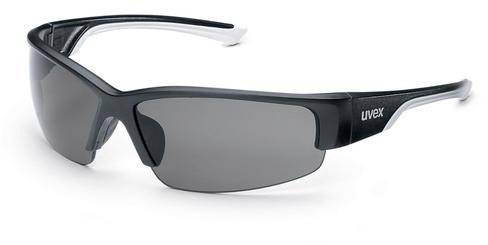 Uvex polavision 9231960 Schutzbrille inkl. UV-Schutz Schwarz, Weiß