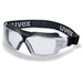 Uvex pheos cx2sonic 9309275 Schutzbrille inkl. UV-Schutz Weiß, Schwarz