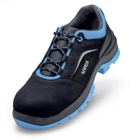 Uvex 2 xenova® 9557845 ESD Sicherheitsschuh S2 Schuhgröße (EU): 45 Schwarz, Blau 1 Paar Uvex 2 xenova® 9557845 ESD Sicherheitsschuh S2 Schuhgröße (EU): 45 Schwarz, Blau 1 Paar