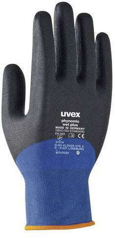 Uvex 6006110 phynomic wet plus Arbeitshandschuh Größe (Handschuhe): 10 EN 388 1 Paar