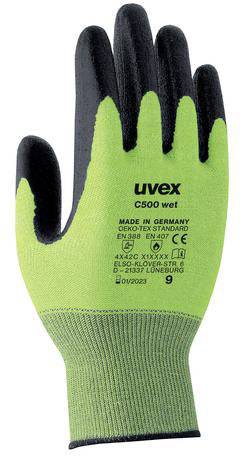Uvex C500 wet 6049207 Schnittschutzhandschuh Größe (Handschuhe): 7 EN 388-4121 1 Paar