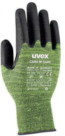 Uvex C500M foam 6049807 Schnittschutzhandschuh Größe (Handschuhe): 7 EN 388 1 Paar