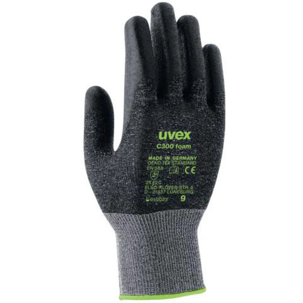 Uvex C300 foam 6054409 Schnittschutzhandschuh Größe (Handschuhe): 9 EN 388 1 Paar Uvex C300 foam 6054409 Schnittschutzhandschuh Größe (Handschuhe): 9 EN 388 1 Paar