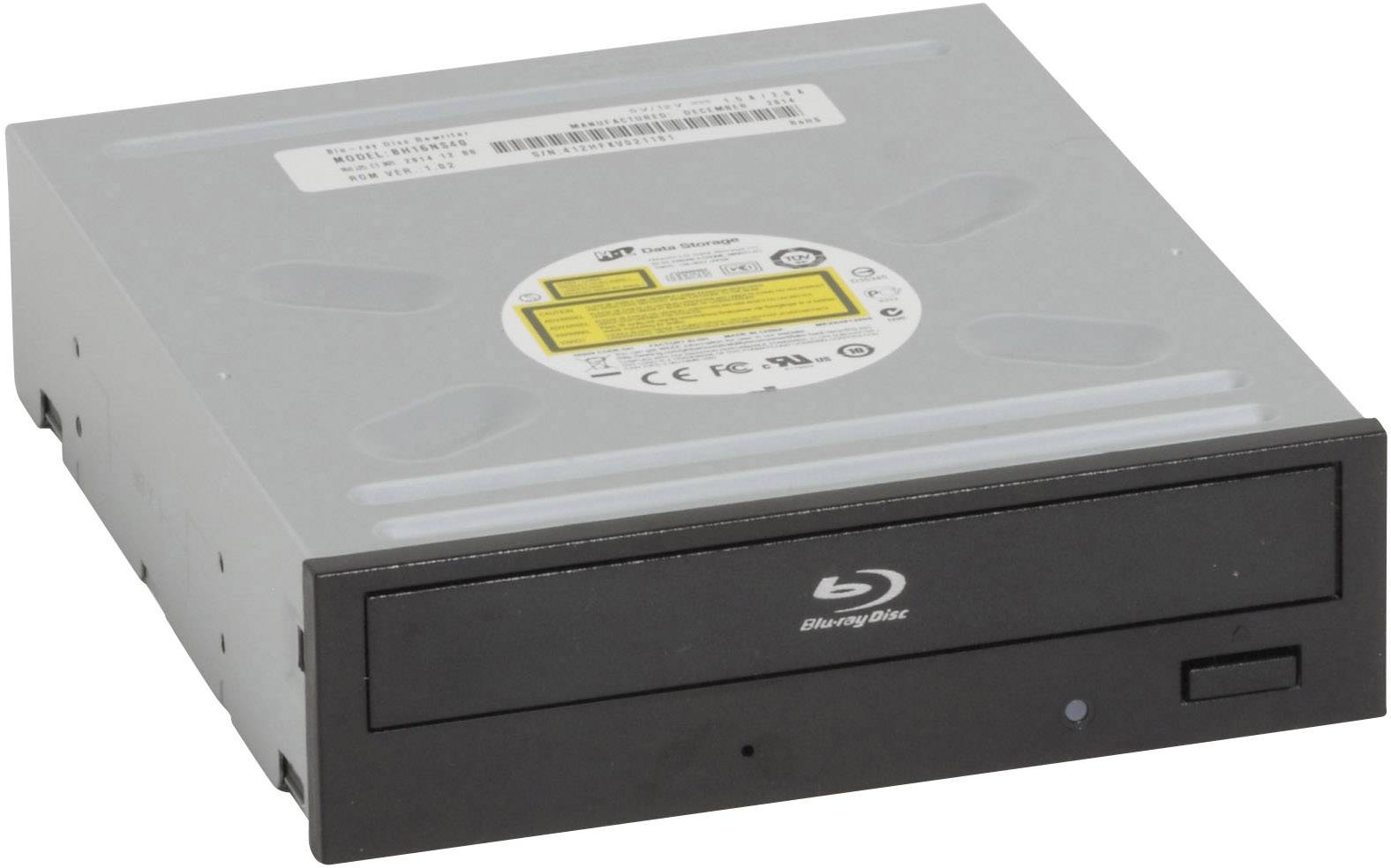 HL Data Storage BH16 DVD-Brenner Intern Bulk SATA Schwarz