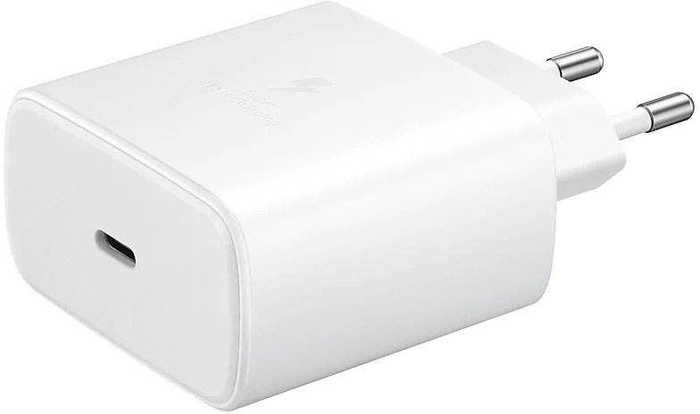 Samsung EP-TA845 Handy Ladegerät USB-C® mit Schnellladefunktion 45 W Weiß