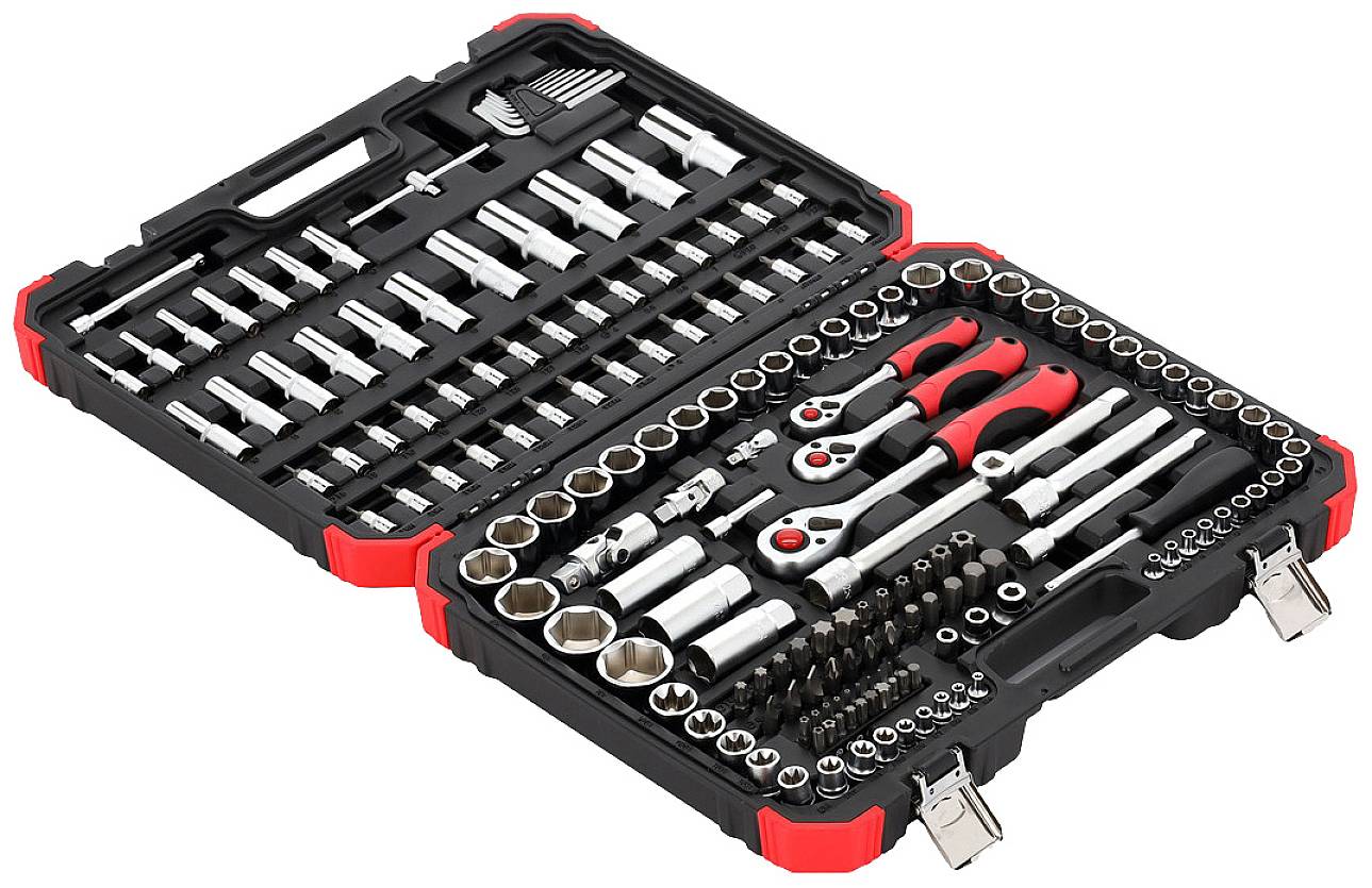 Gedore RED R45603172 Steckschlüsselsatz 1/4", 3/8", 1/2" 172teilig 3300058