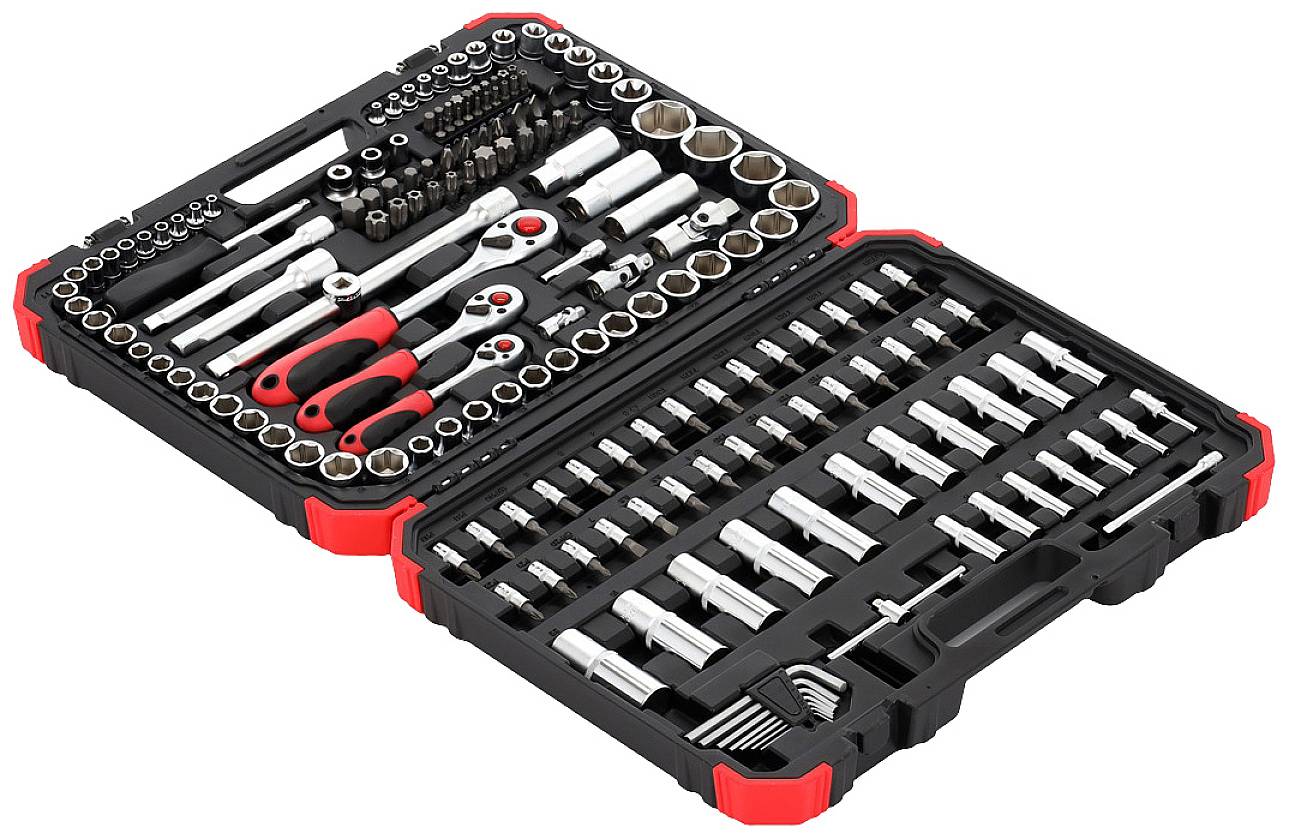 Gedore RED R45603172 Steckschlüsselsatz 1/4", 3/8", 1/2" 172teilig 3300058