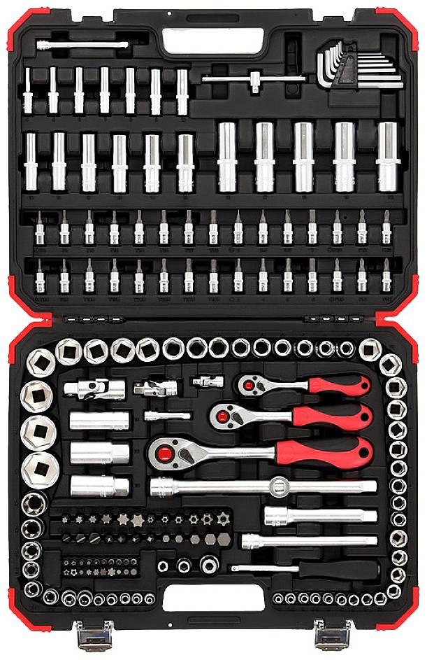 Gedore RED R45603172 Steckschlüsselsatz 1/4", 3/8", 1/2" 172teilig 3300058