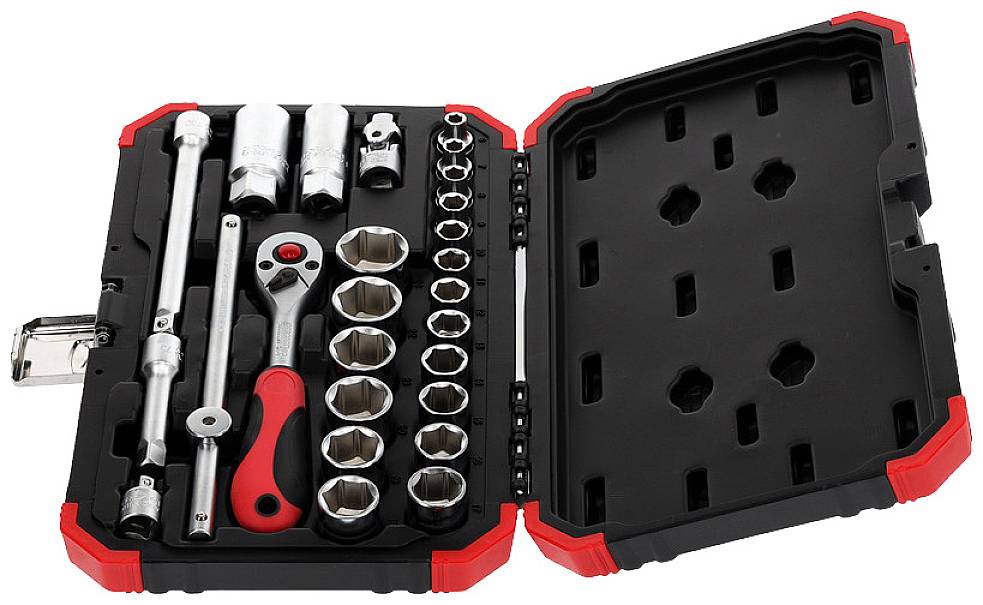 Gedore RED R59003026 Steckschlüsselsatz 26teilig 3300053