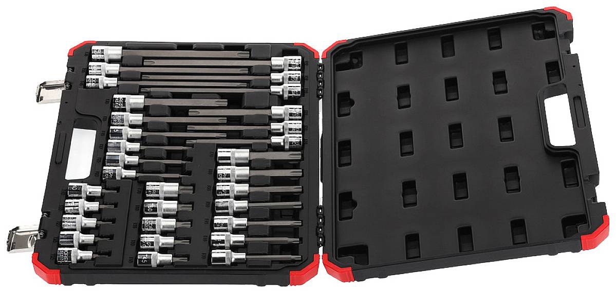 Steckschlüsselsatz R6800 3032 32-tlg.1/2 Zoll f.Innen-Torx-Schrauben GEDORE RED