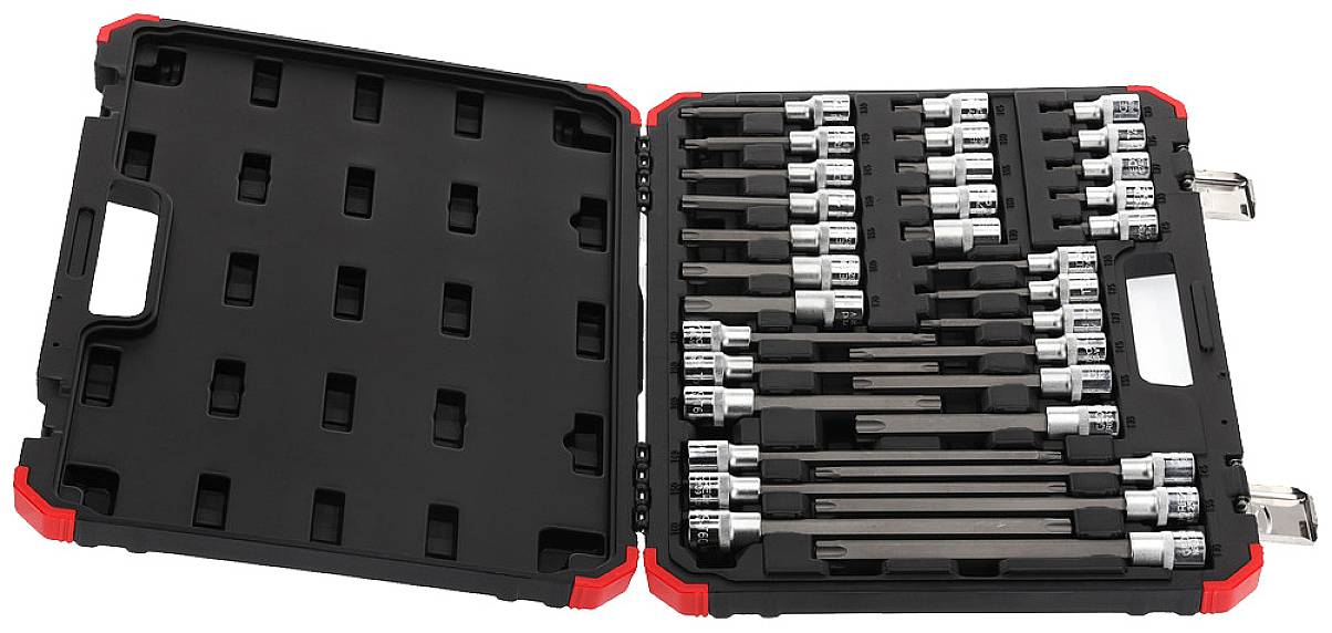 Steckschlüsselsatz R6800 3032 32-tlg.1/2 Zoll f.Innen-Torx-Schrauben GEDORE RED