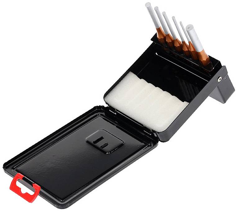 Gedore RED Splinttreibersatz Ø 3 - 10 mm in Metallklappkassette 6-teilig 3300824