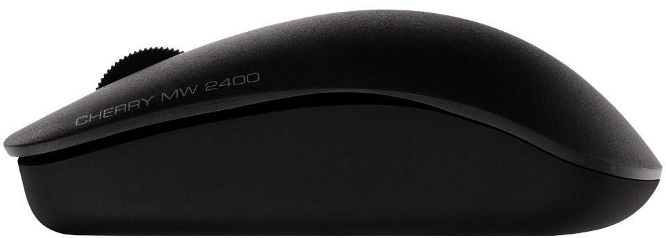 CHERRY MW 2400 Maus Funk Optisch Schwarz 3 Tasten 1200 dpi