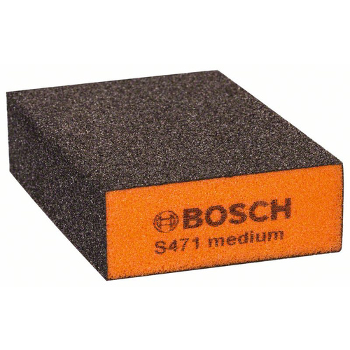 Bosch Accessories 2608608225 Schleifschwamm S471 Best for Flat and Edge, 68 x 97 x 27 mm, mittel 1 St.