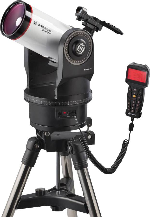 Bresser Optik Messier MCX-102 GoTo AZ/EQ Spiegel-Teleskop Maksutov-Cassegrain Katadoptrisch Vergrößerung 36 bis 204 x