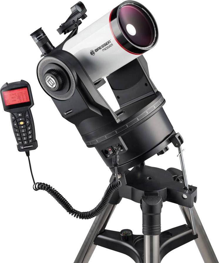 Bresser Optik Messier MCX-102 GoTo AZ/EQ Spiegel-Teleskop Maksutov-Cassegrain Katadoptrisch Vergrößerung 36 bis 204 x
