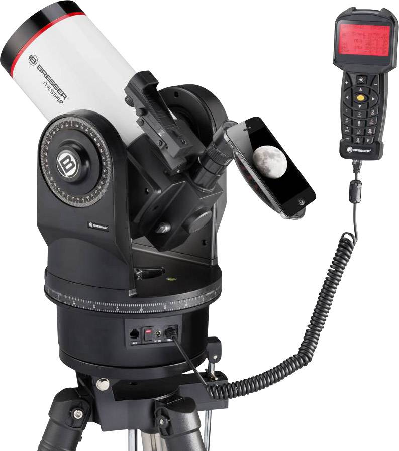 Bresser Optik Messier MCX-102 GoTo AZ/EQ Spiegel-Teleskop Maksutov-Cassegrain Katadoptrisch Vergrößerung 36 bis 204 x