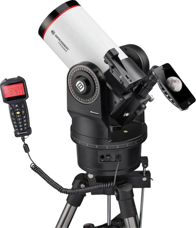 Bresser Optik Messier MCX-127 GoTo EQ/AZ Spiegel-Teleskop Maksutov-Cassegrain Katadoptrisch Vergrößerung 48 bis 254 x