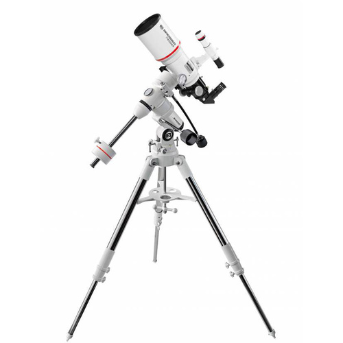 Bresser Optik Messier AR-102xs/460 EXOS-1/EQ4 Linsen-Teleskop Äquatorial Achromatisch Vergrößerung 30 bis 200 x