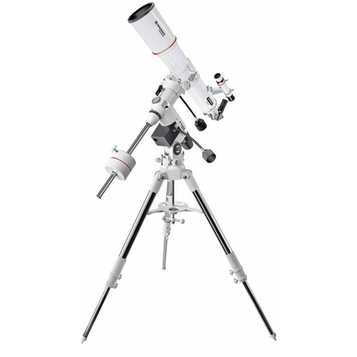 Bresser Optik Messier AR-90s/500 EXOS-2/EQ-5 Linsen-Teleskop Äquatorial Achromatisch Vergrößerung 30 bis 180 x