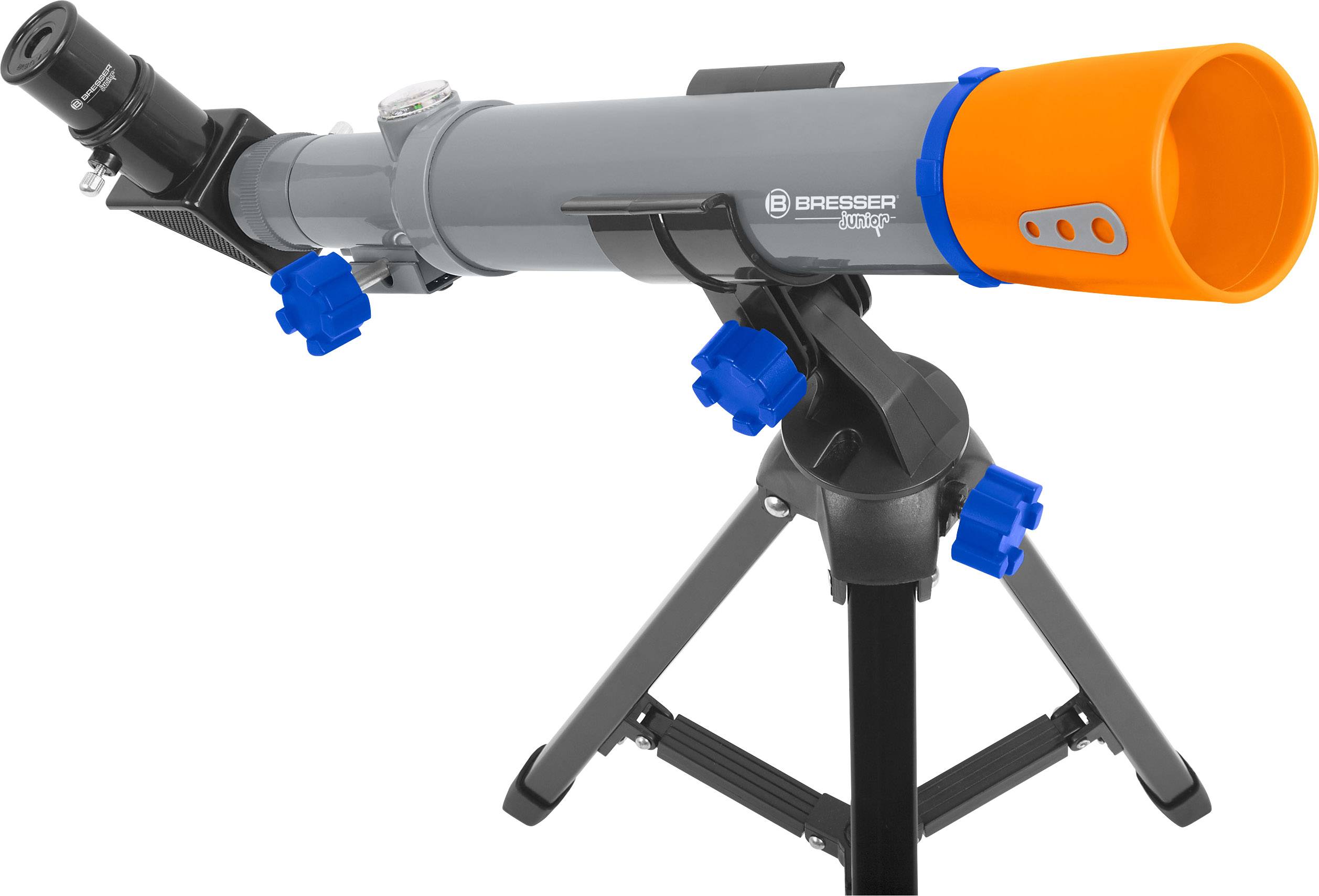 Bresser Optik Junior Teleskop & Mikroskop-Set Linsen-Teleskop Azimutal Achromatisch Vergrößerung 20 bis 32 x