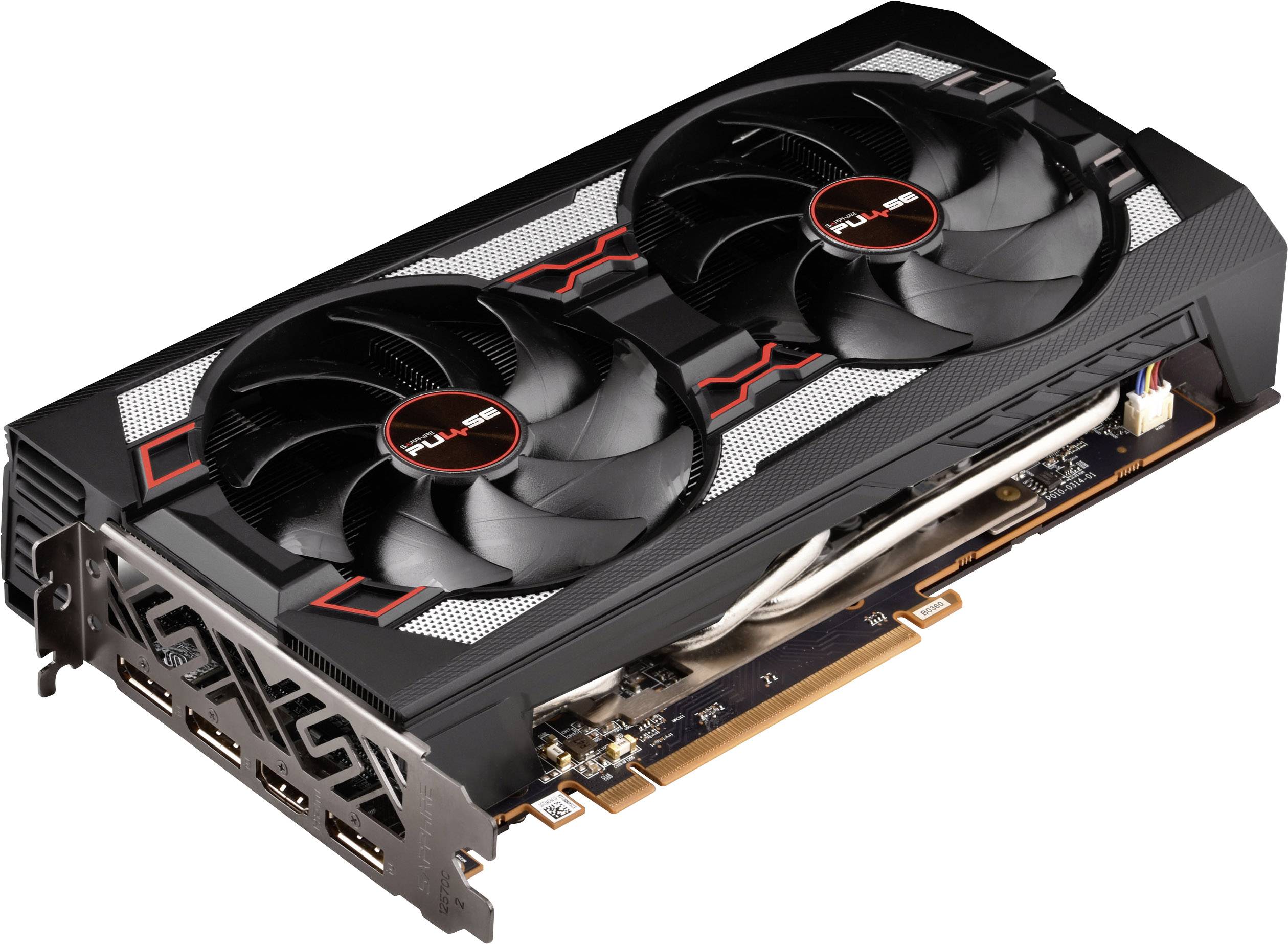 Sapphire Grafikkarte AMD Radeon RX 5700 XT Pulse 8 GB GDDR6-RAM PCIe x16 HDMI®, DisplayPort