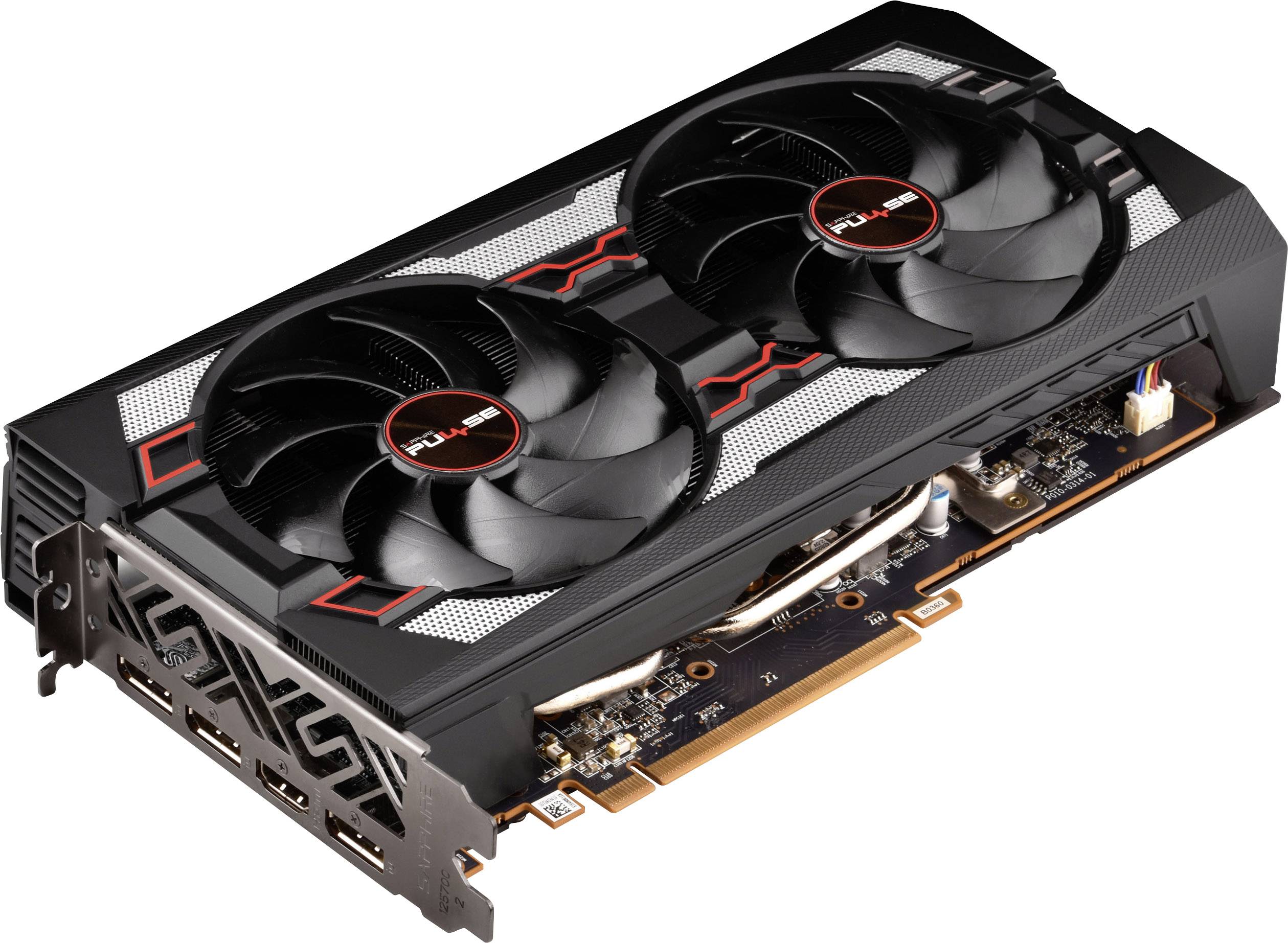 Sapphire Grafikkarte AMD Radeon RX 5700 Pulse 8 GB GDDR6-RAM PCIe x16 HDMI®, DisplayPort
