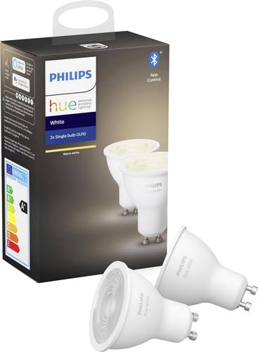 Lighting Hue LED-Leuchtmittel (2er-Set) EEK: A+ (A++ - E) White GU10 5.2W