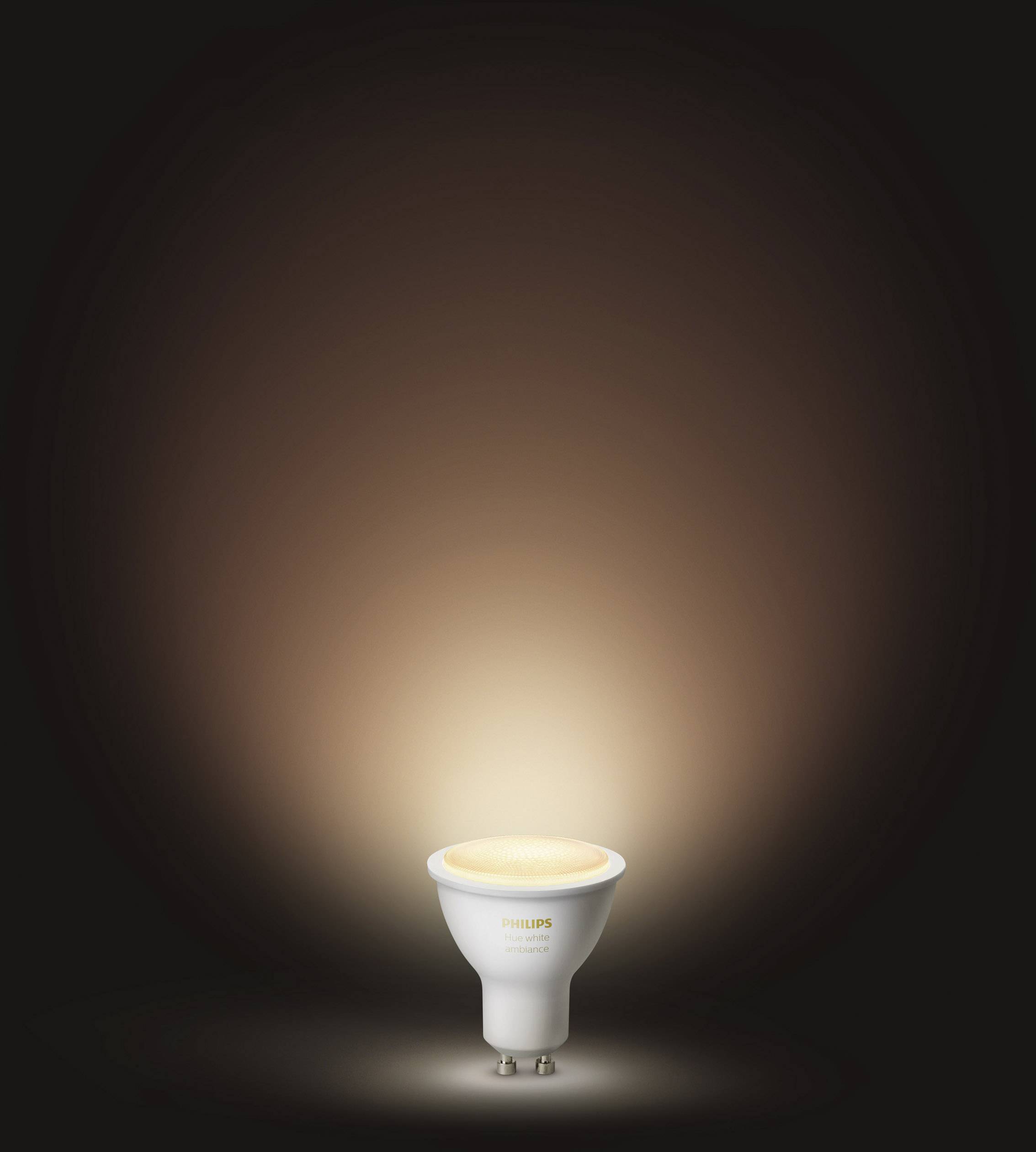 Philips LED LED-Leuchtmittel (2er-Set) 929001953303 EEK: G (A - G) White Ambiance GU10 Weiß